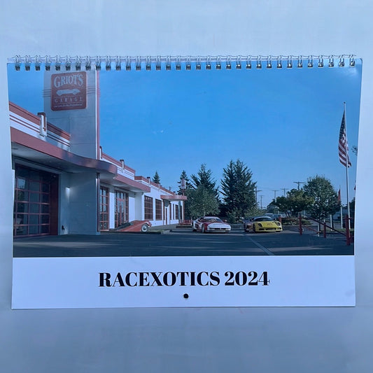 Signed Racexotics 2024 calendar