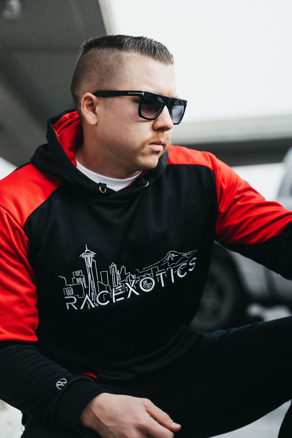 Racexotics limited PNW embroidery hoodie